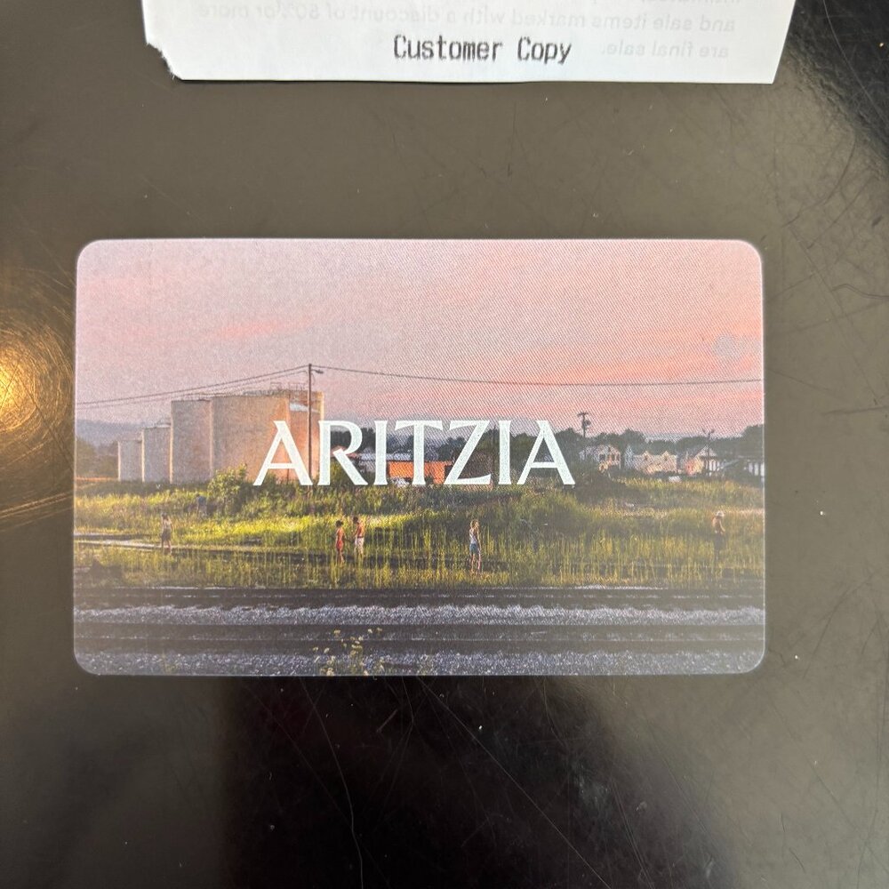 Aritzia Giftcard of $184.75